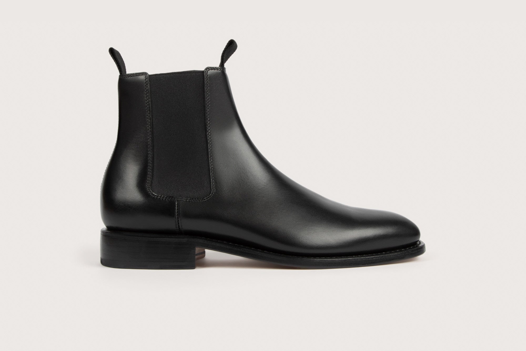 Frêne Box Noir Cuir