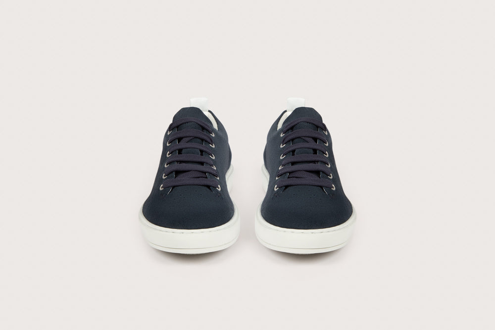 COURT FE Veau Velours Petrole Smash