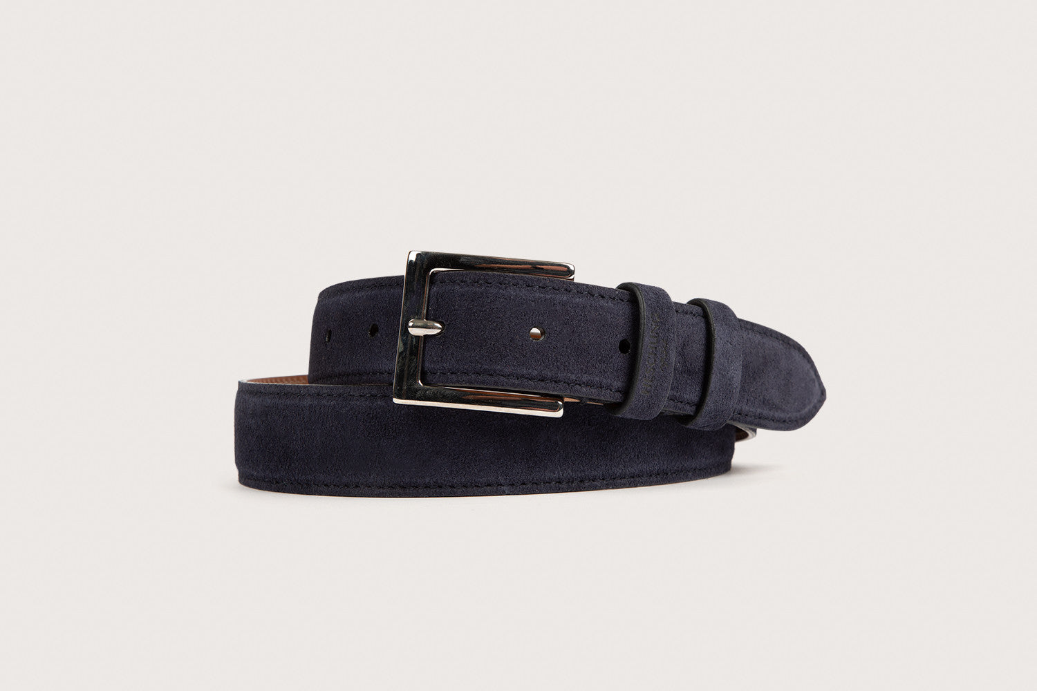 Nation BELT Navy Suede