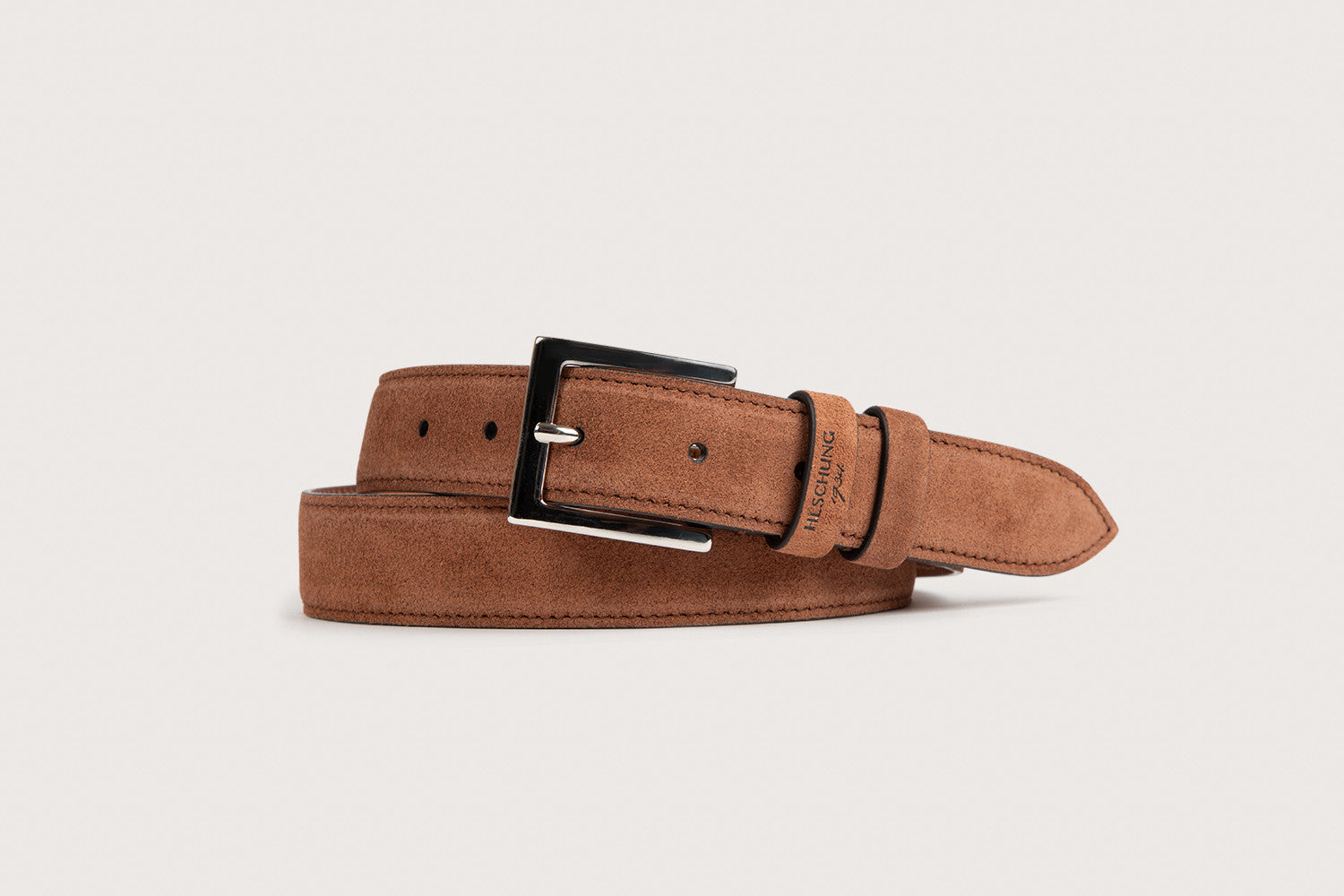 Nation BELT Hazelnut Suede