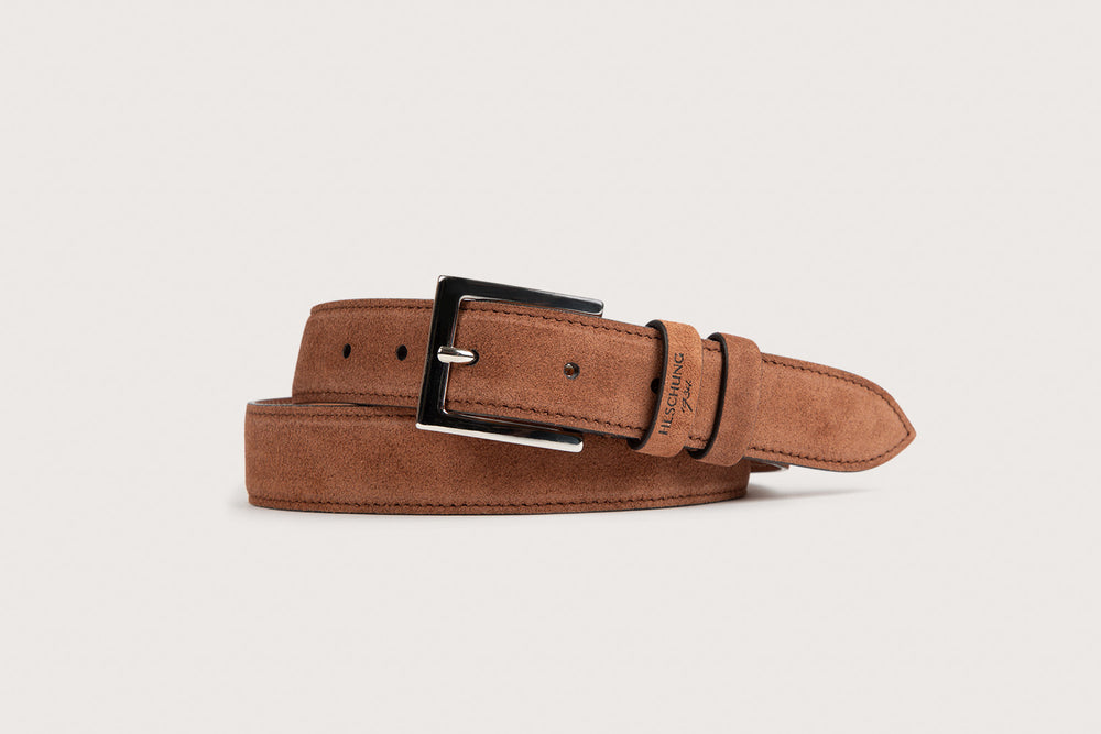 Nation BELT Hazelnut Suede