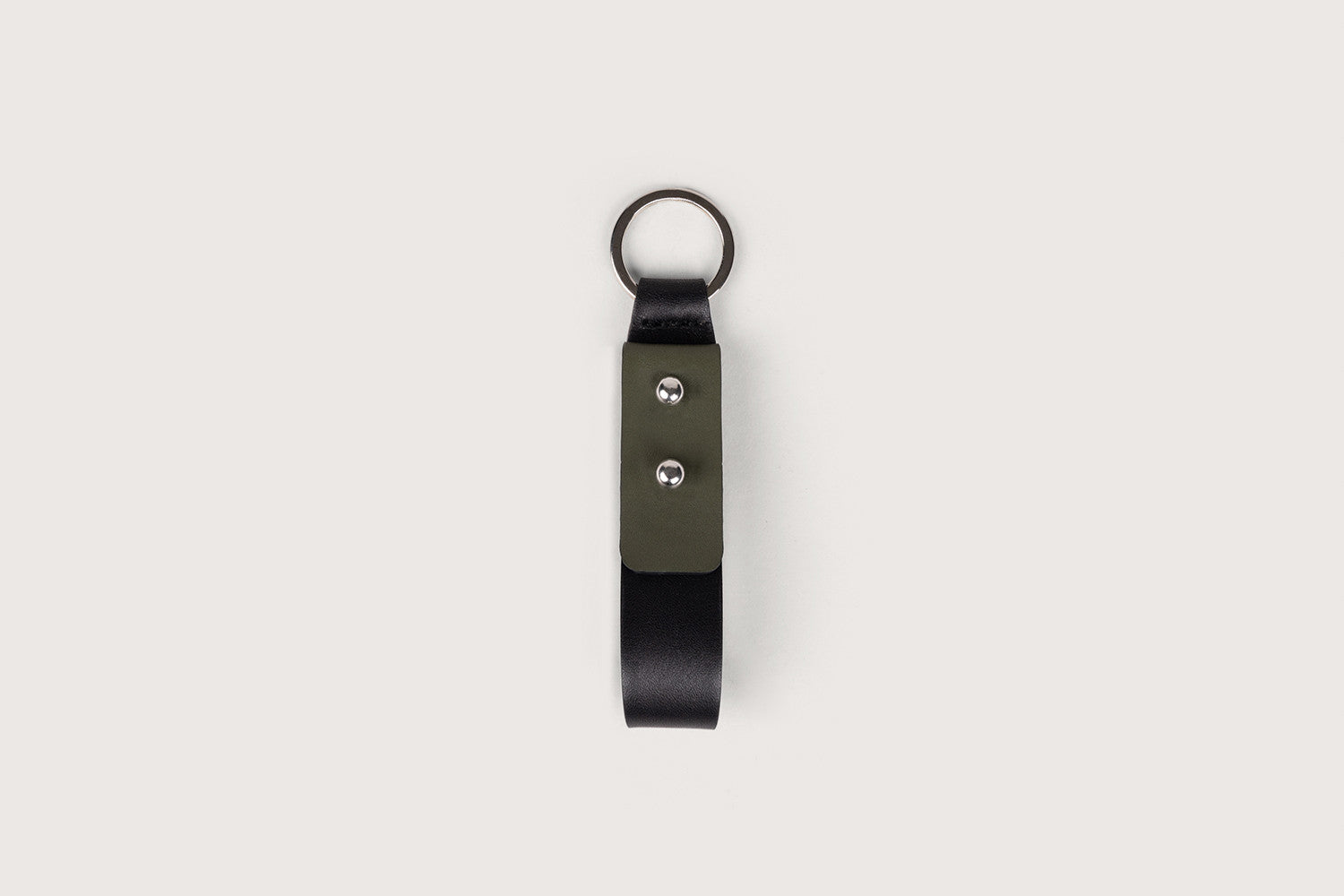 Twist Key Holder Black/Green Anilcalf/Glovecalf