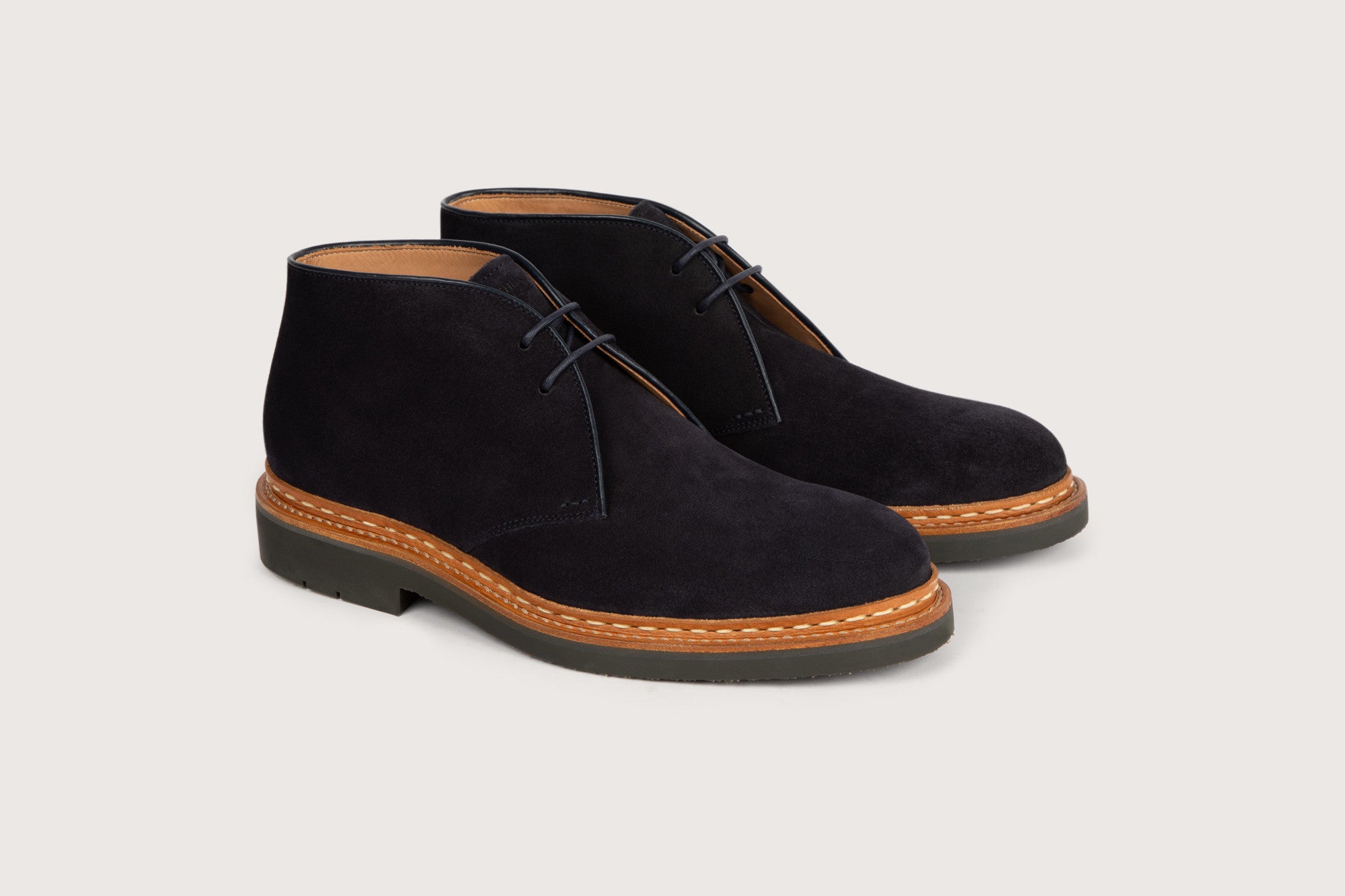 GENET Navy Hydrovelours Hevea