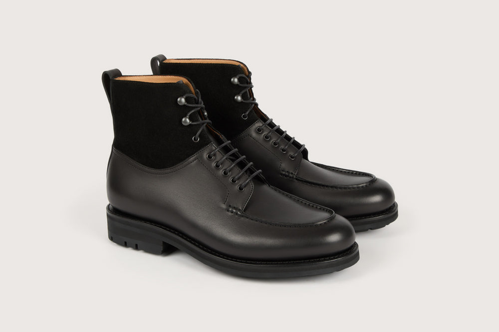 BUIS Black Anilcalf/Hydrovelours Commando