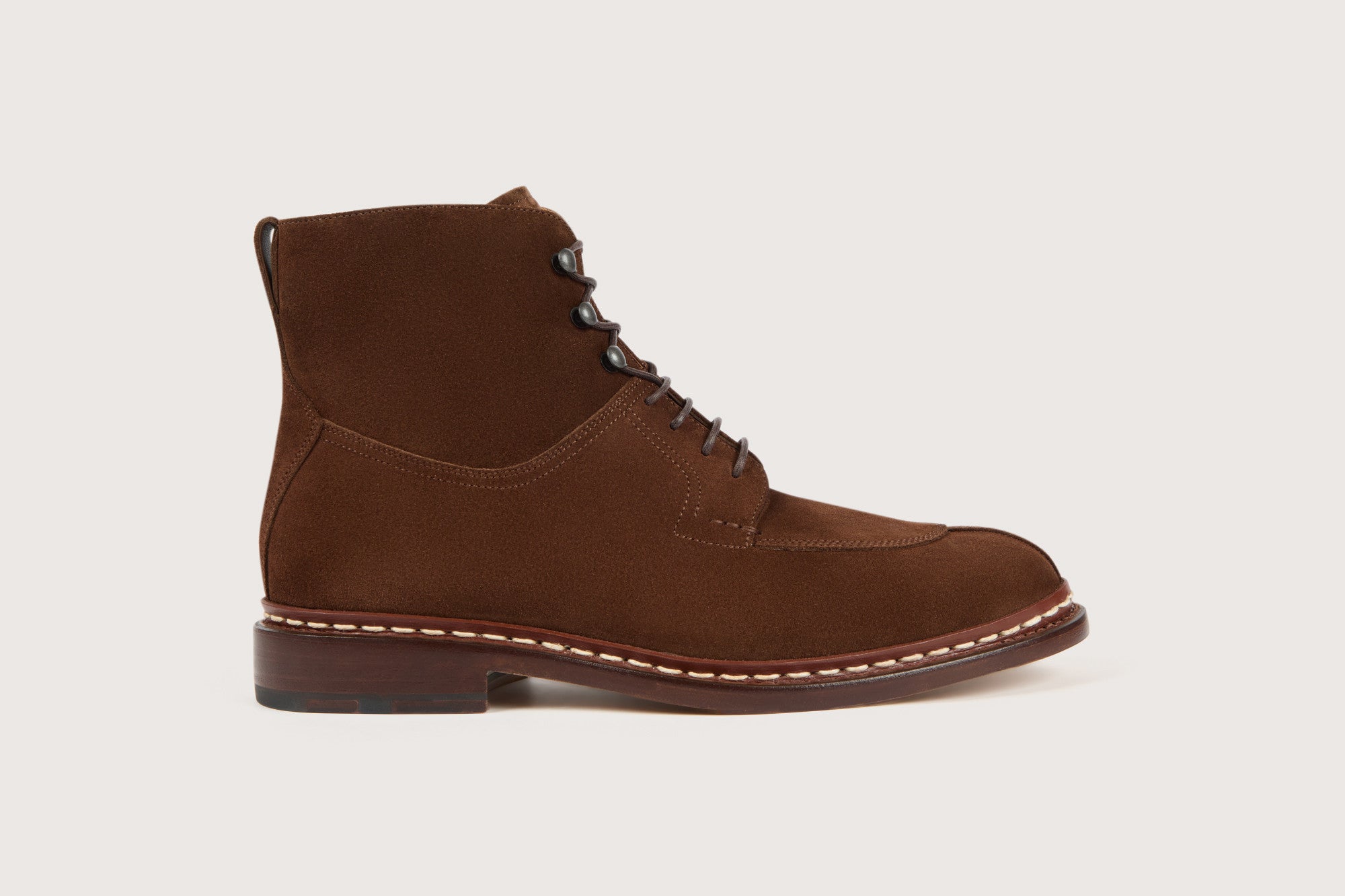 GINKGO Cacao Hydrovelours Cacao Leather