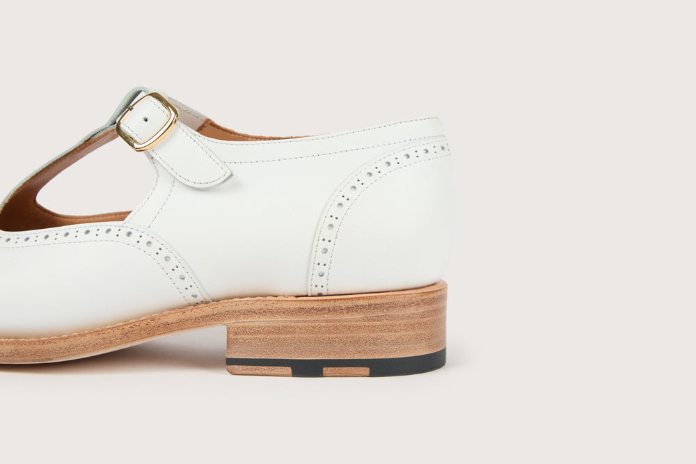 AMELIE Softycalf Blanc Cuir