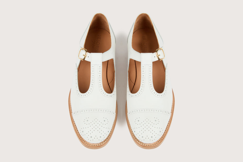 AMELIE Softycalf Blanc Cuir