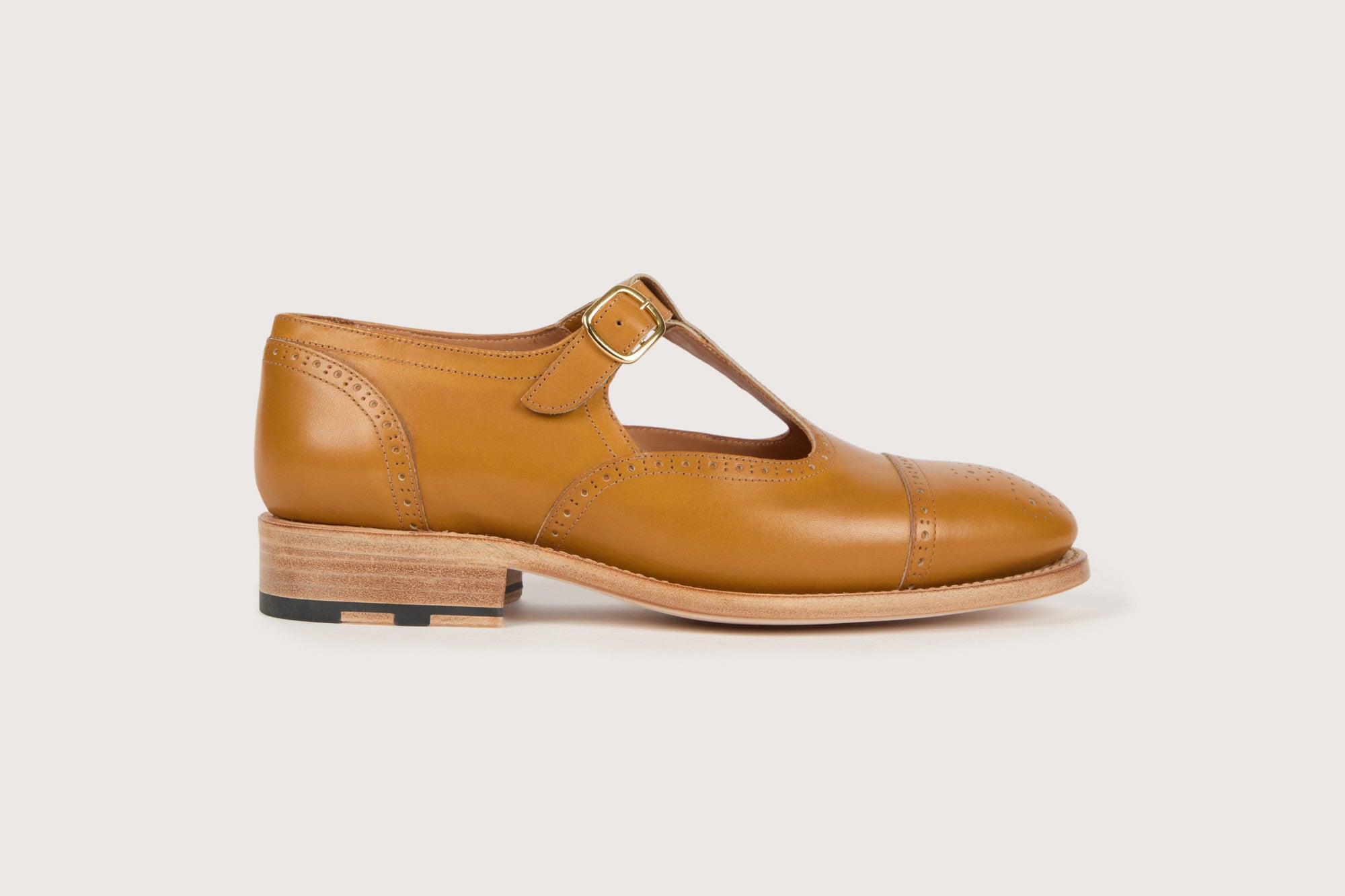 AMELIE Softycalf Gold Cuir