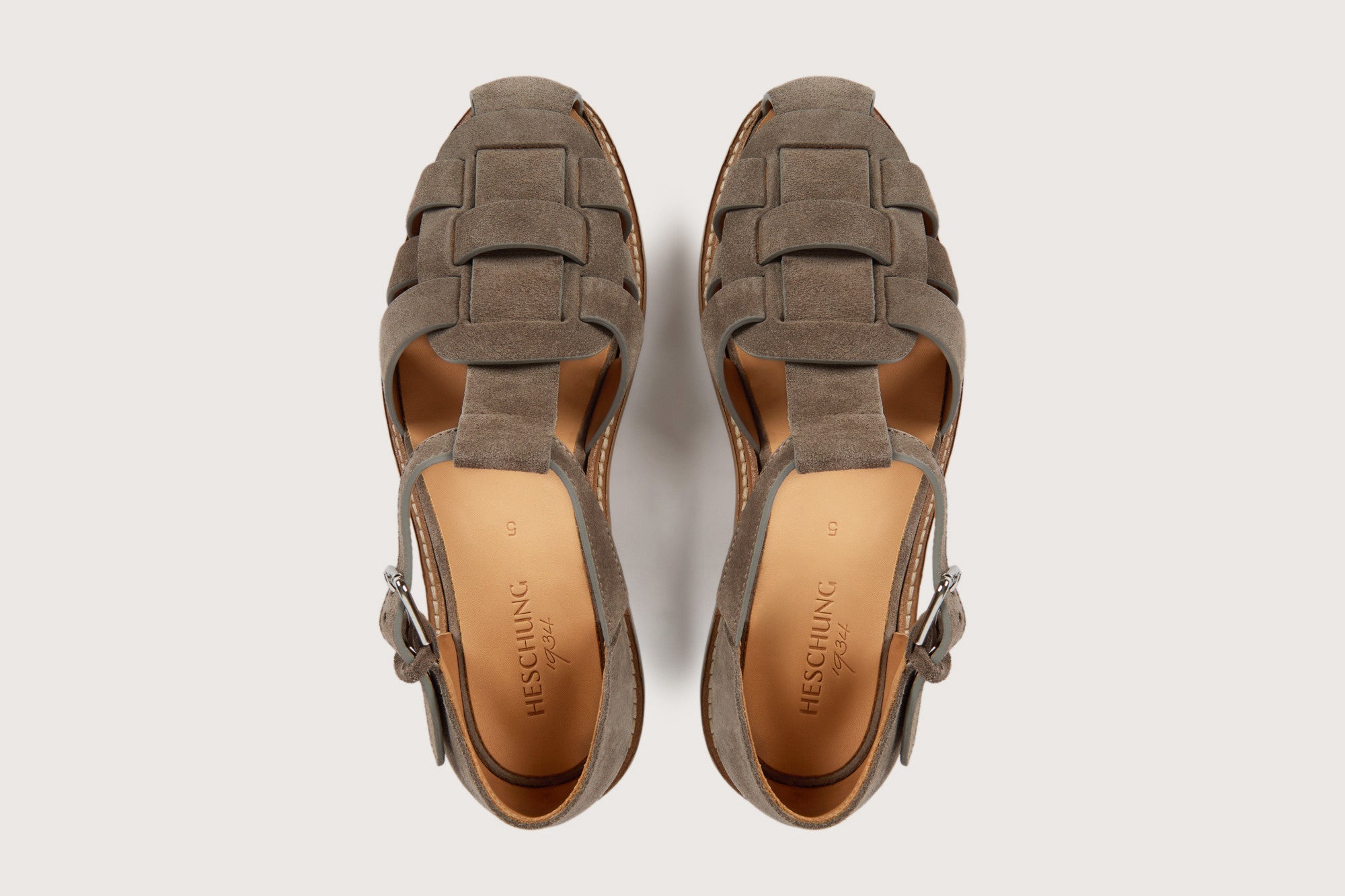 MEDUSE FE Hydrovelours Souris Cuir