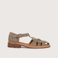 MEDUSE FE Hydrovelours Souris Cuir