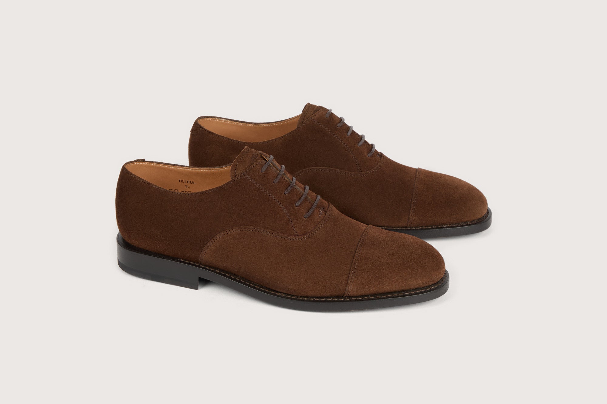 TILLEUL II Hydrovelours Cacao Cuir