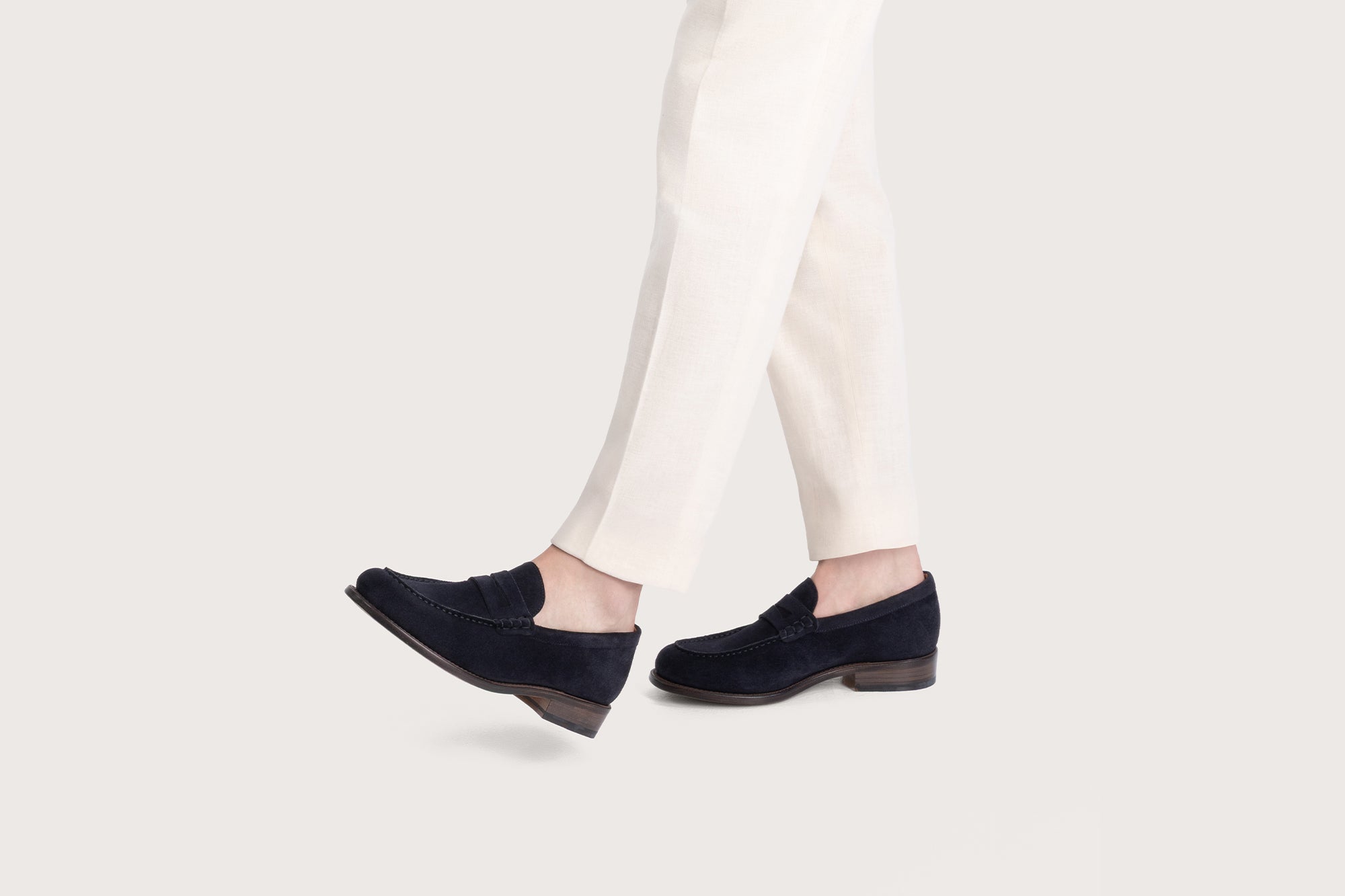 ALOE Hydrovelours Navy Cuir