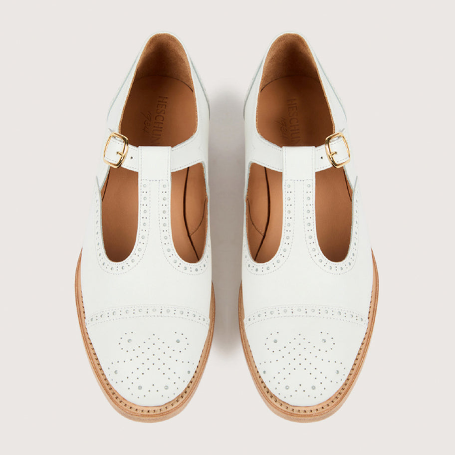 AMELIE Softycalf Blanc Cuir