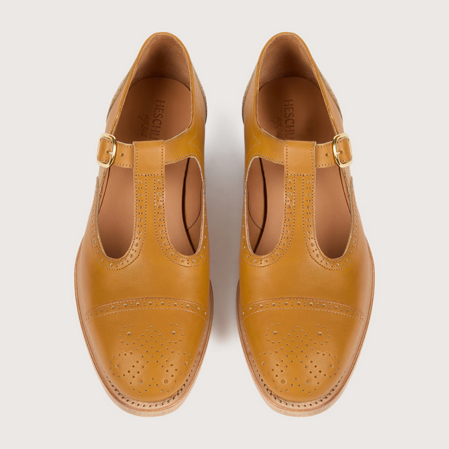 AMELIE Softycalf Gold Cuir