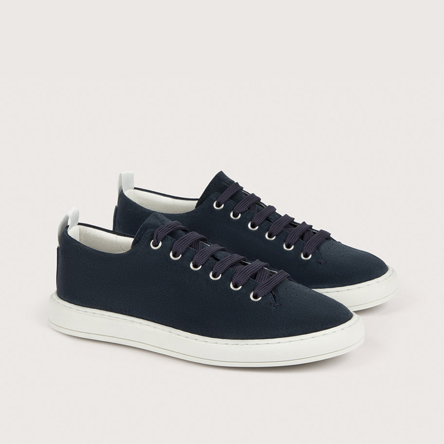 COURT FE Veau Velours Petrole Smash