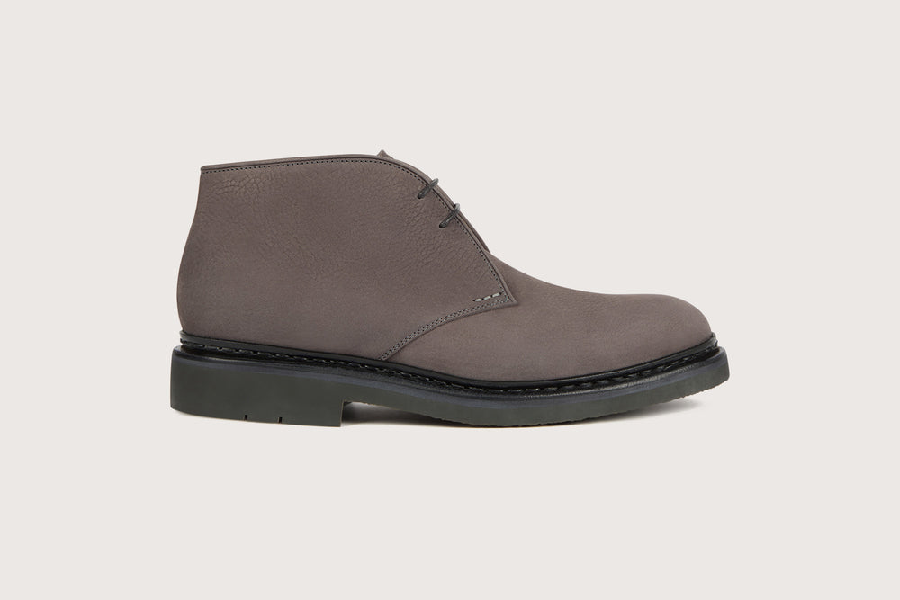 Genêt Nubuck Gris Hévéa