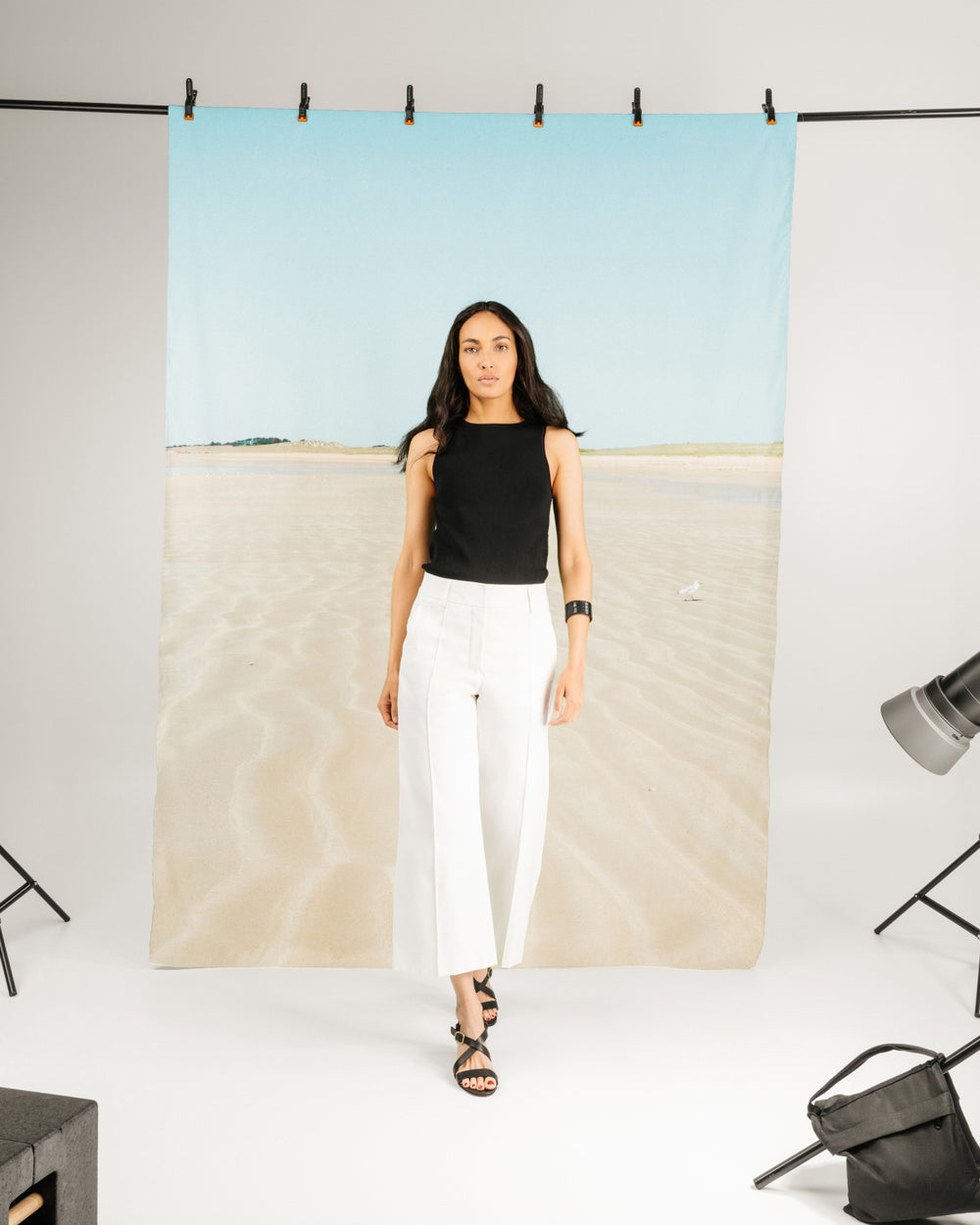 SOFIA Végétal Noir Cuir