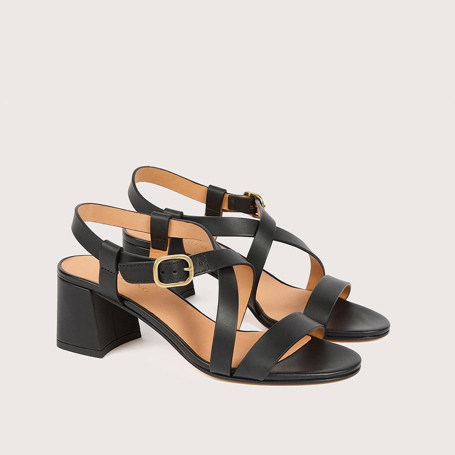 SOFIA Végétal Noir Cuir