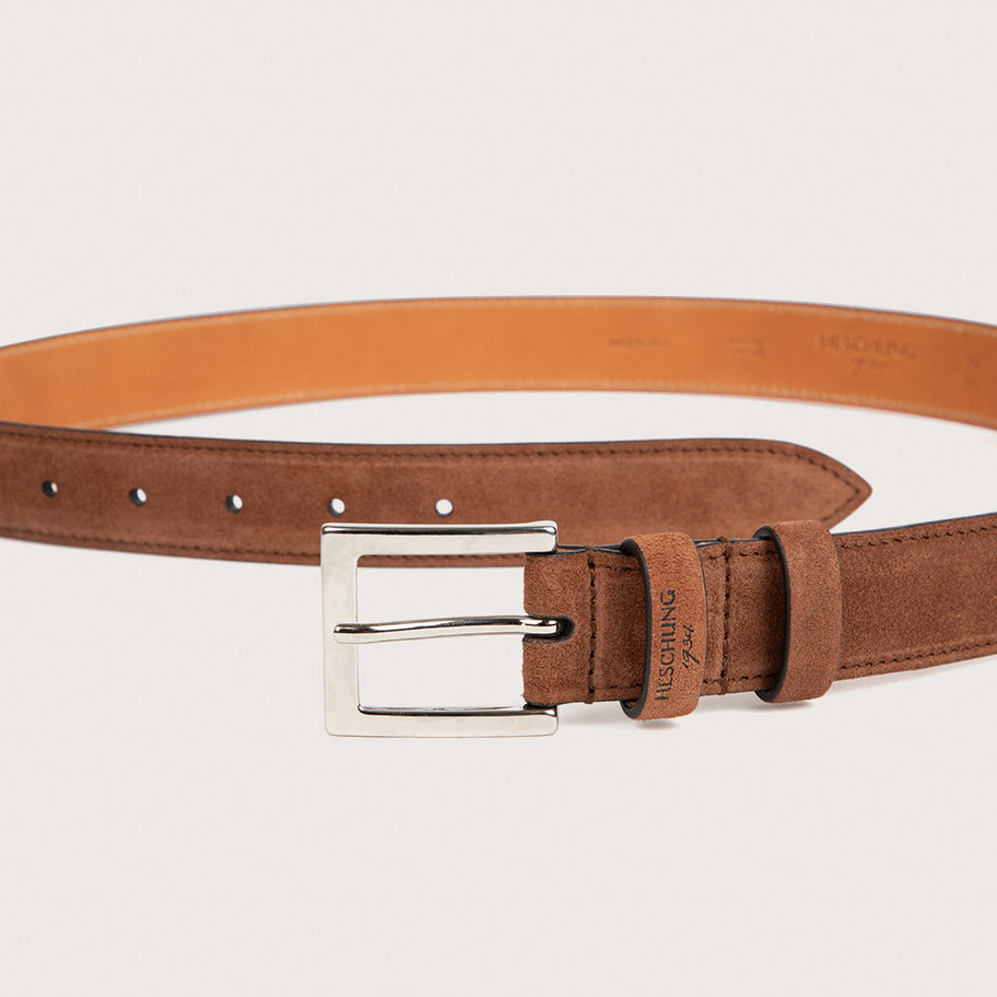 Nation BELT Hazelnut Suede