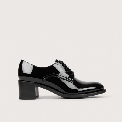 MARCIA Vernis Noir Cuir P