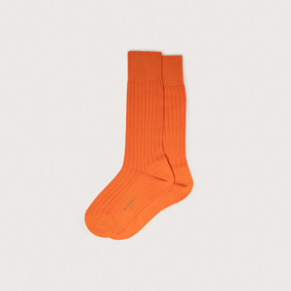 SOCKS Arancio Coton