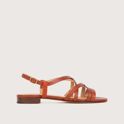 CHIARA Vegetal Sienne Cuir
