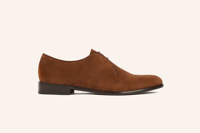 TREVISE Noisette Hydrovelours Cuir