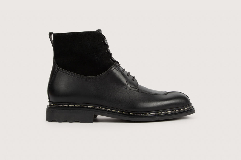 GINKGO Black Anilcalf/Suede Ravel