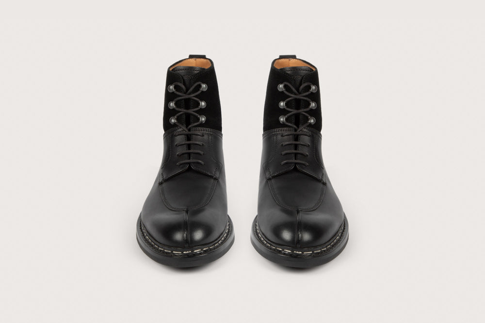 GINKGO Black Anilcalf/Suede Ravel