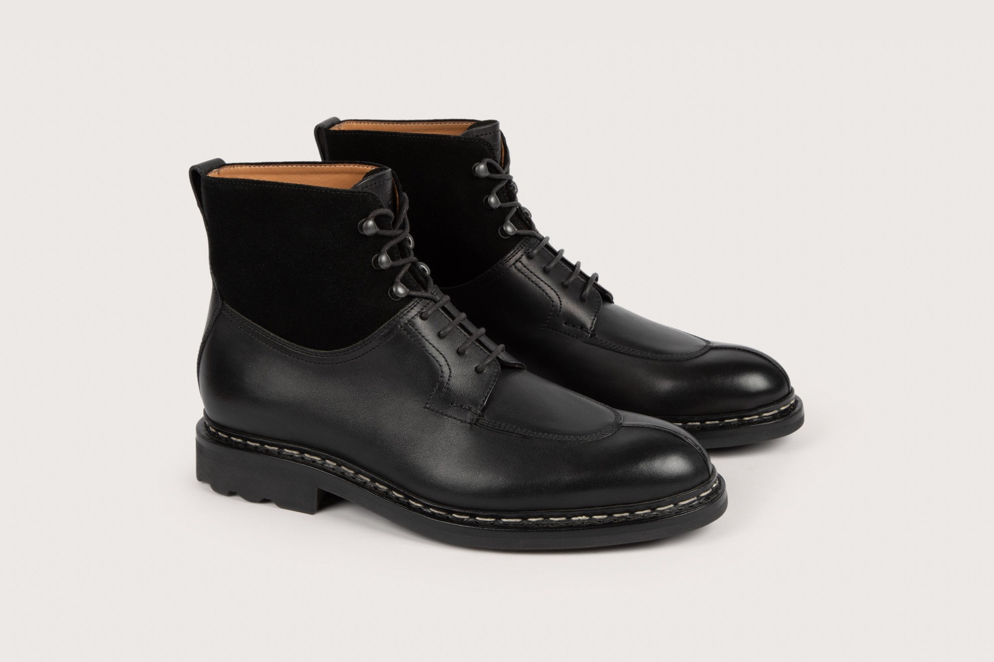 GINKGO Black Anilcalf/Suede Ravel