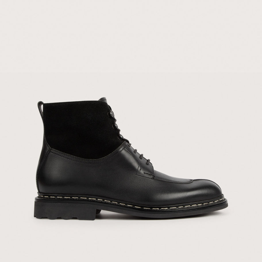 GINKGO Black Anilcalf/Suede Ravel