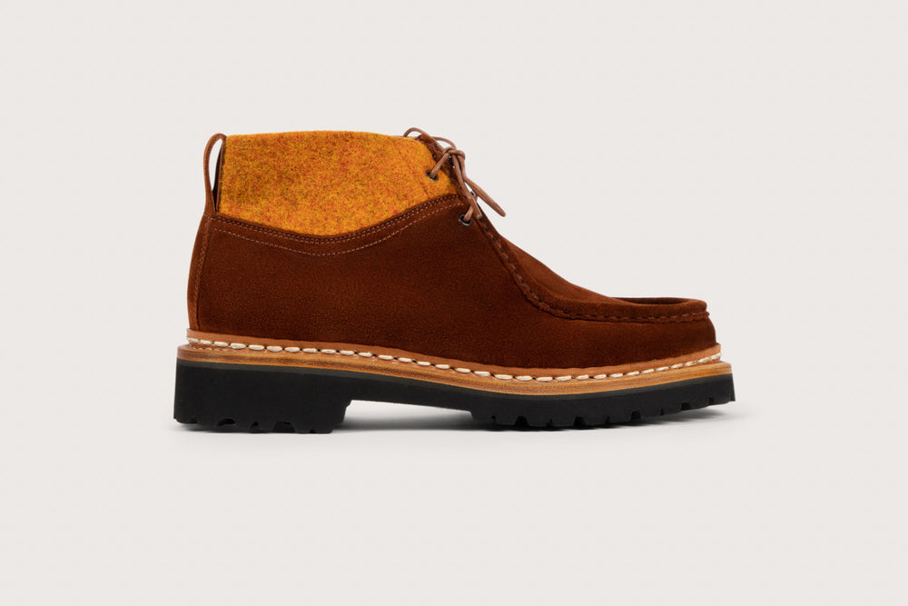 LIERRE FE Velours/Tweed Rouille/Potiron Roccia