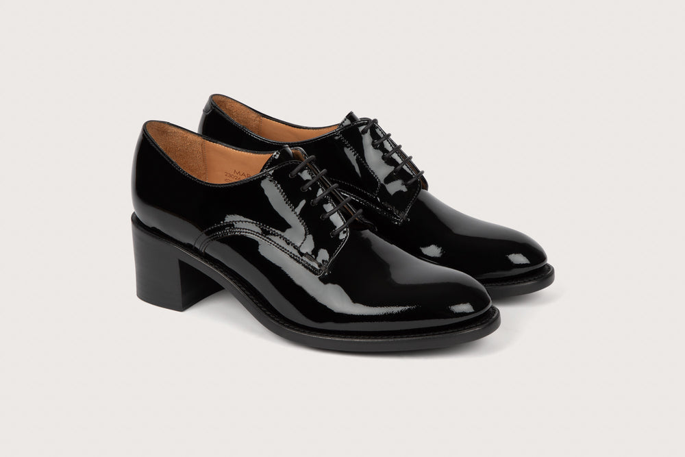MARCIA Black Patent Cuir P