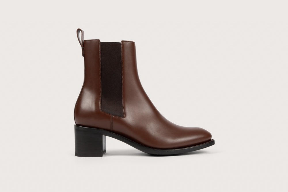 MAUD Kidcalf Chocolat Cuir P