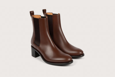 MAUD Kidcalf Chocolat Cuir P