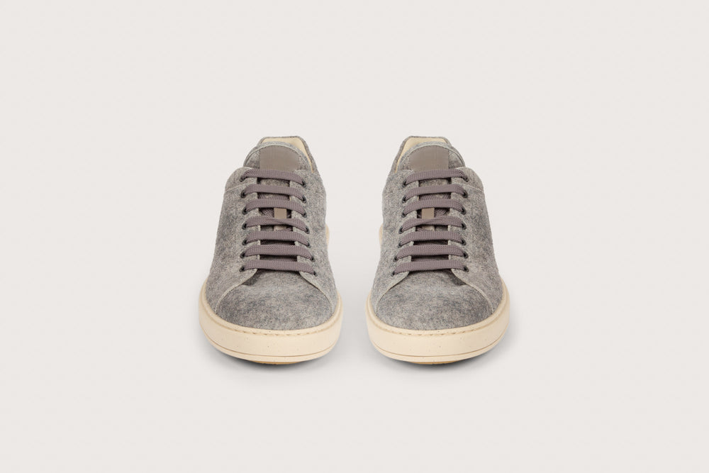 ALLEY Grey Suede/Felt Smash