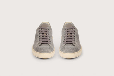 ALLEY Grey Suede/Felt Smash