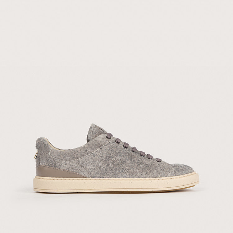 ALLEY Grey Suede/Felt Smash