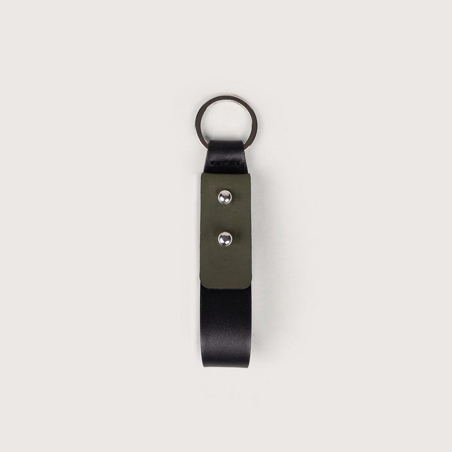 Twist Key Holder Black/Green Anilcalf/Glovecalf