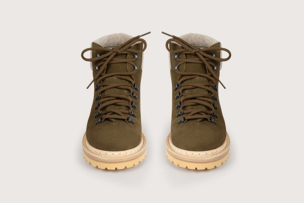 VANOISE Nubuck Kaki Roccia