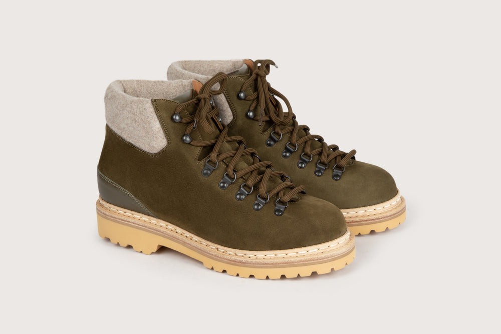 VANOISE Nubuck Kaki Roccia