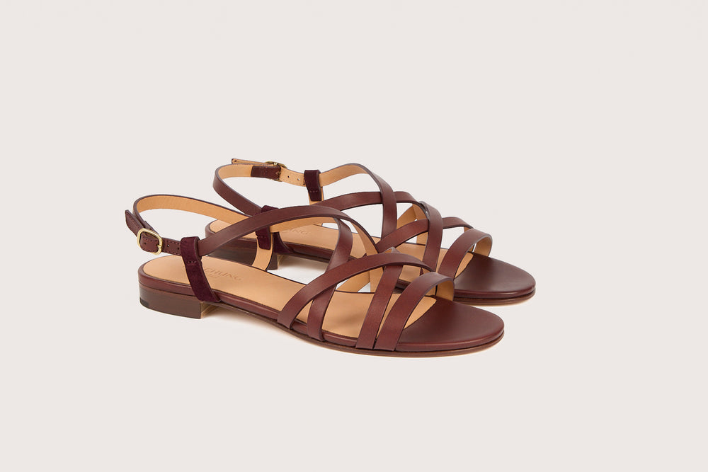 CHIARA Vegetal Tabac Cuir