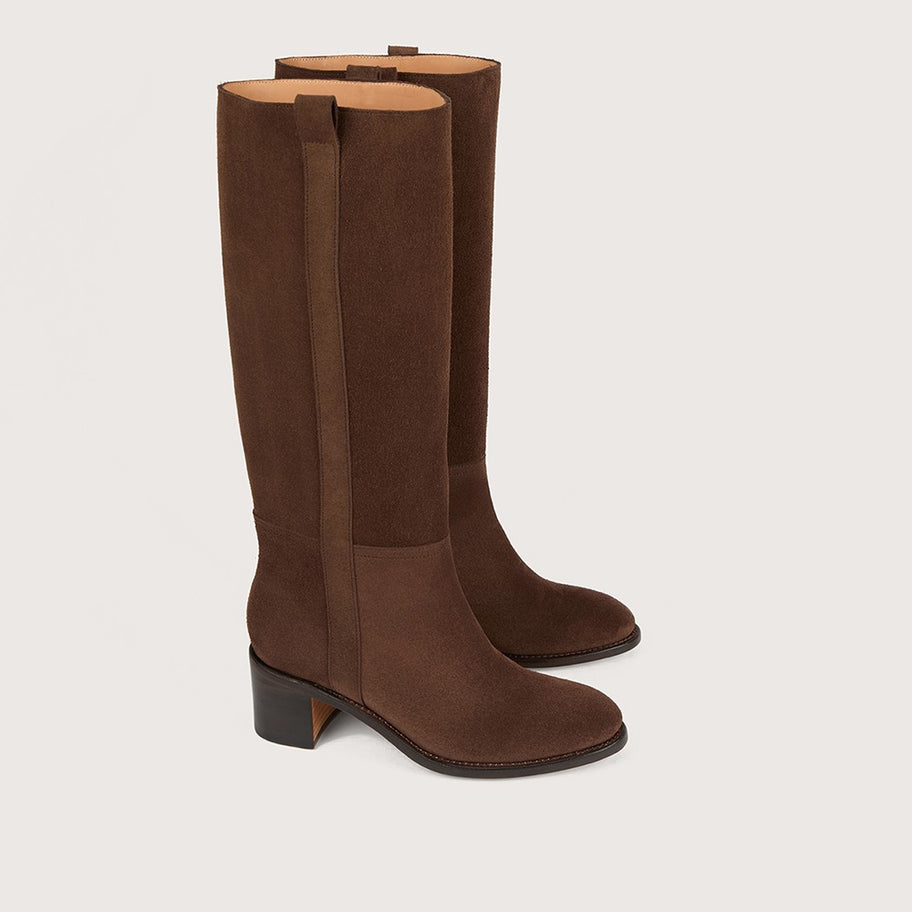 ARLES Hydrovelours Café Cuir