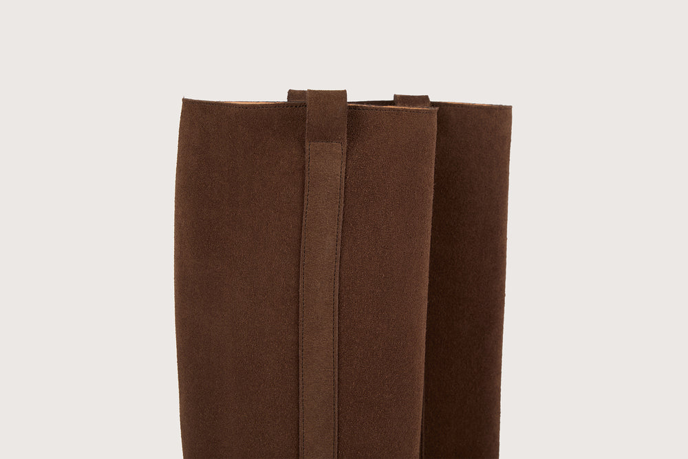 ARLES Hydrovelours Café Cuir