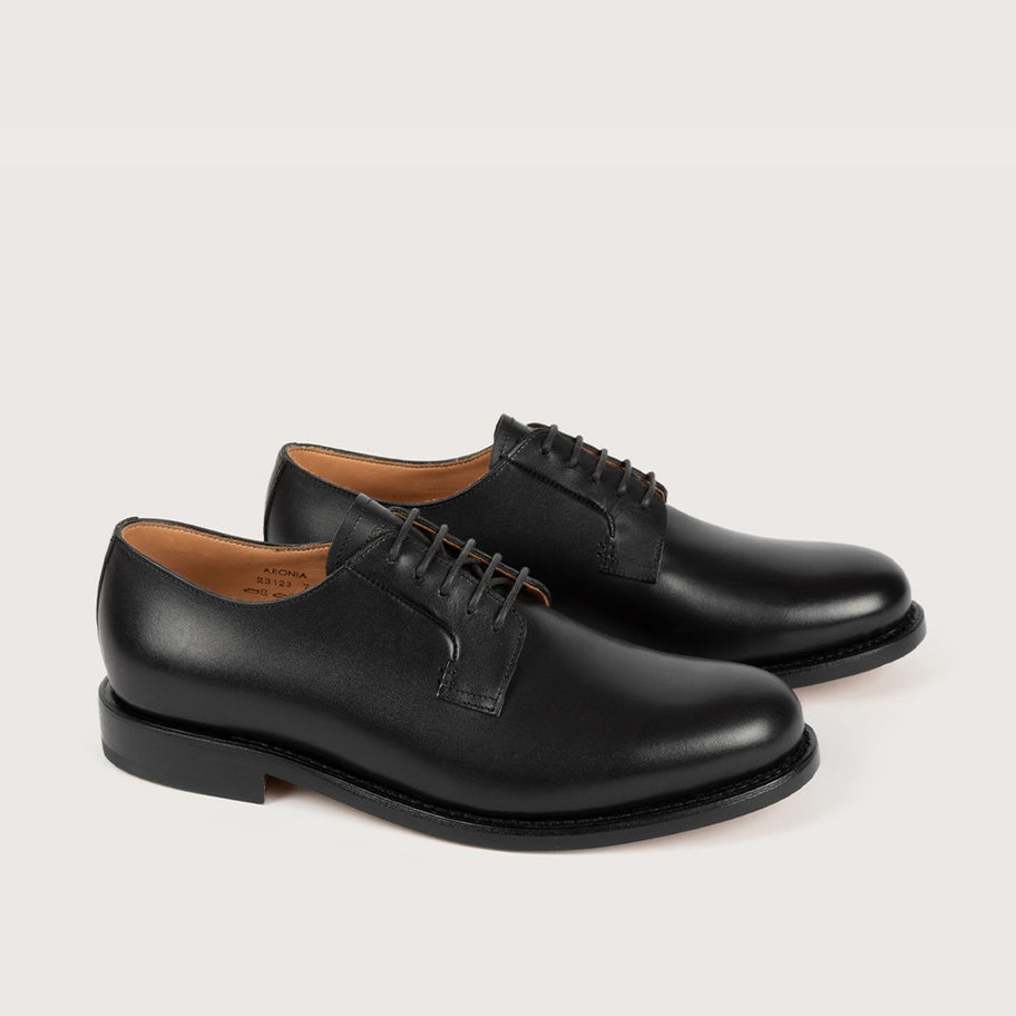 ARONIA Black Softycalf Leather