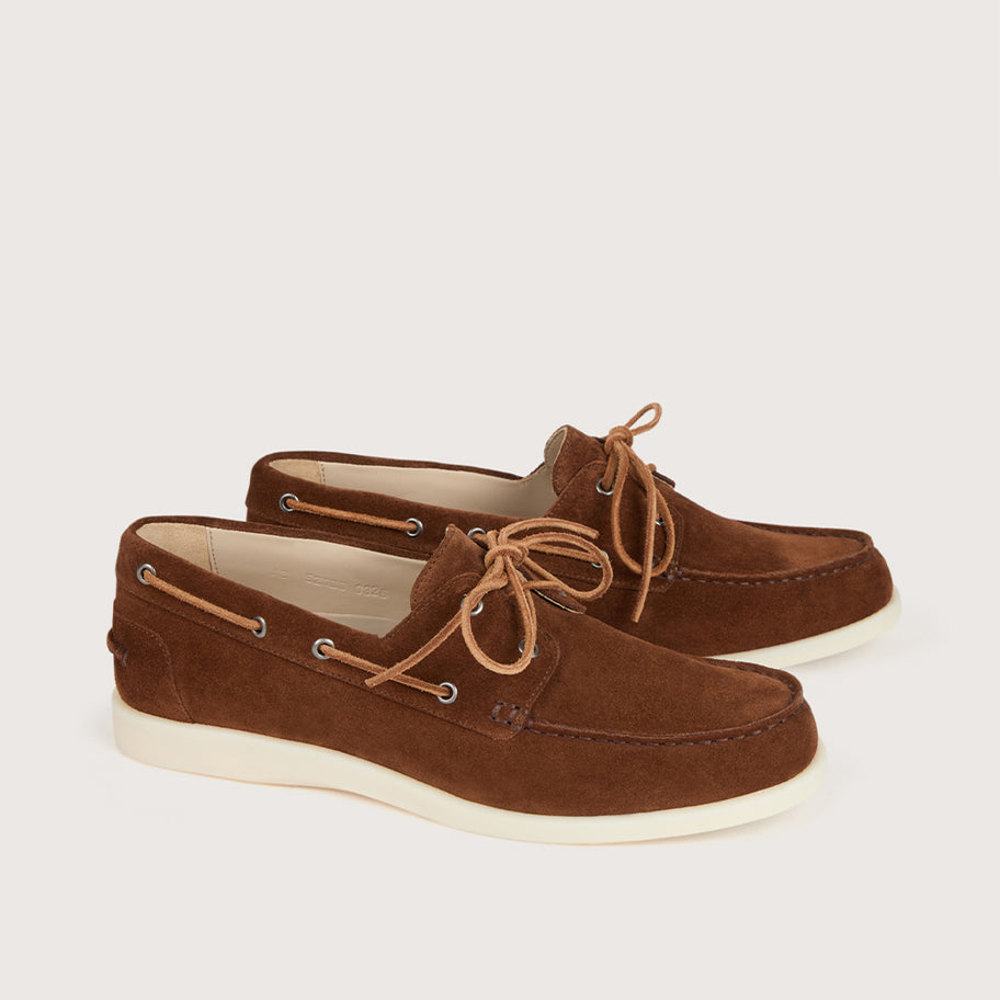 ÉOLE Velours Noisette Navy