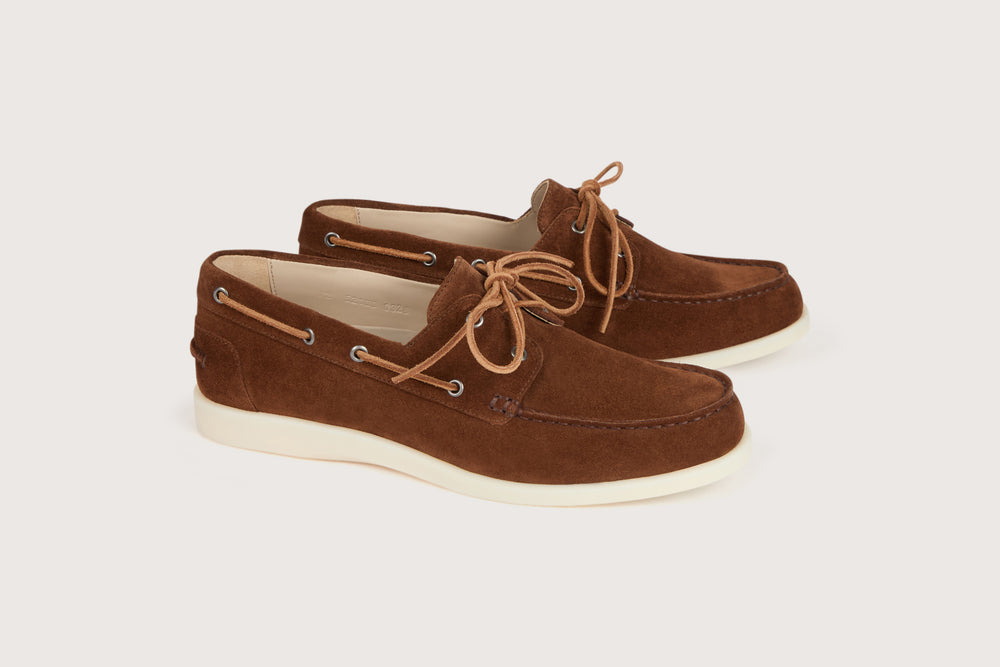 ÉOLE Velours Noisette Navy