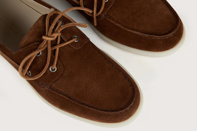 ÉOLE Velours Noisette Navy