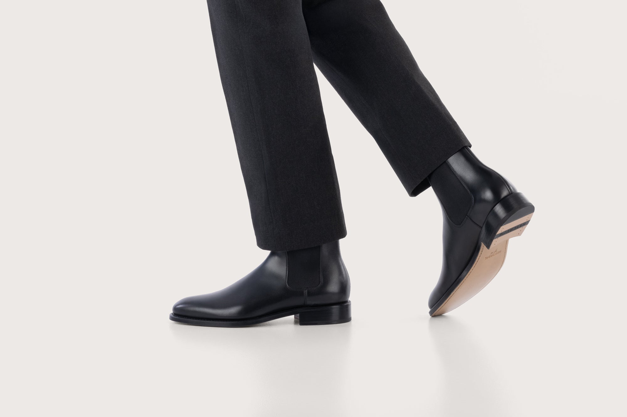 FRÊNE II Box Noir Cuir