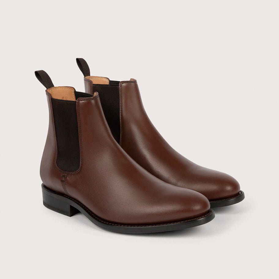 FRÊNE FE Kidcalf Chocolat Cuir P